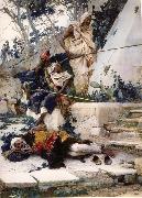 Baron Antoine-Jean Gros Arab Guards on the Watch oil painting reproduction